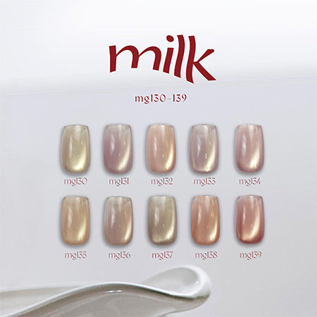 enoi milk magnet gel mg130-139 10色セット enoi milk magnet gel mg130-139 10色セット ジェルネイル