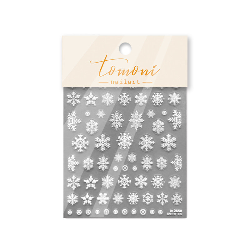 TOMONI White Snowflake