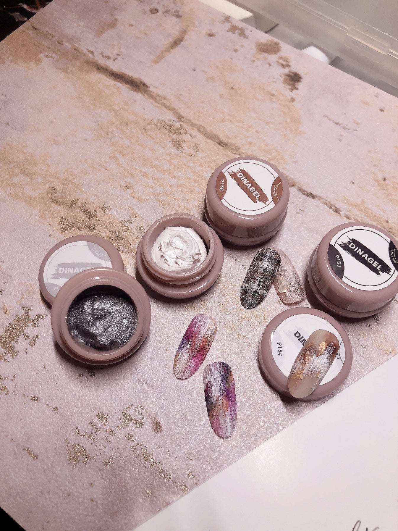 DINAGEL Color Gel【Grit Sand Serise 153-160】3g