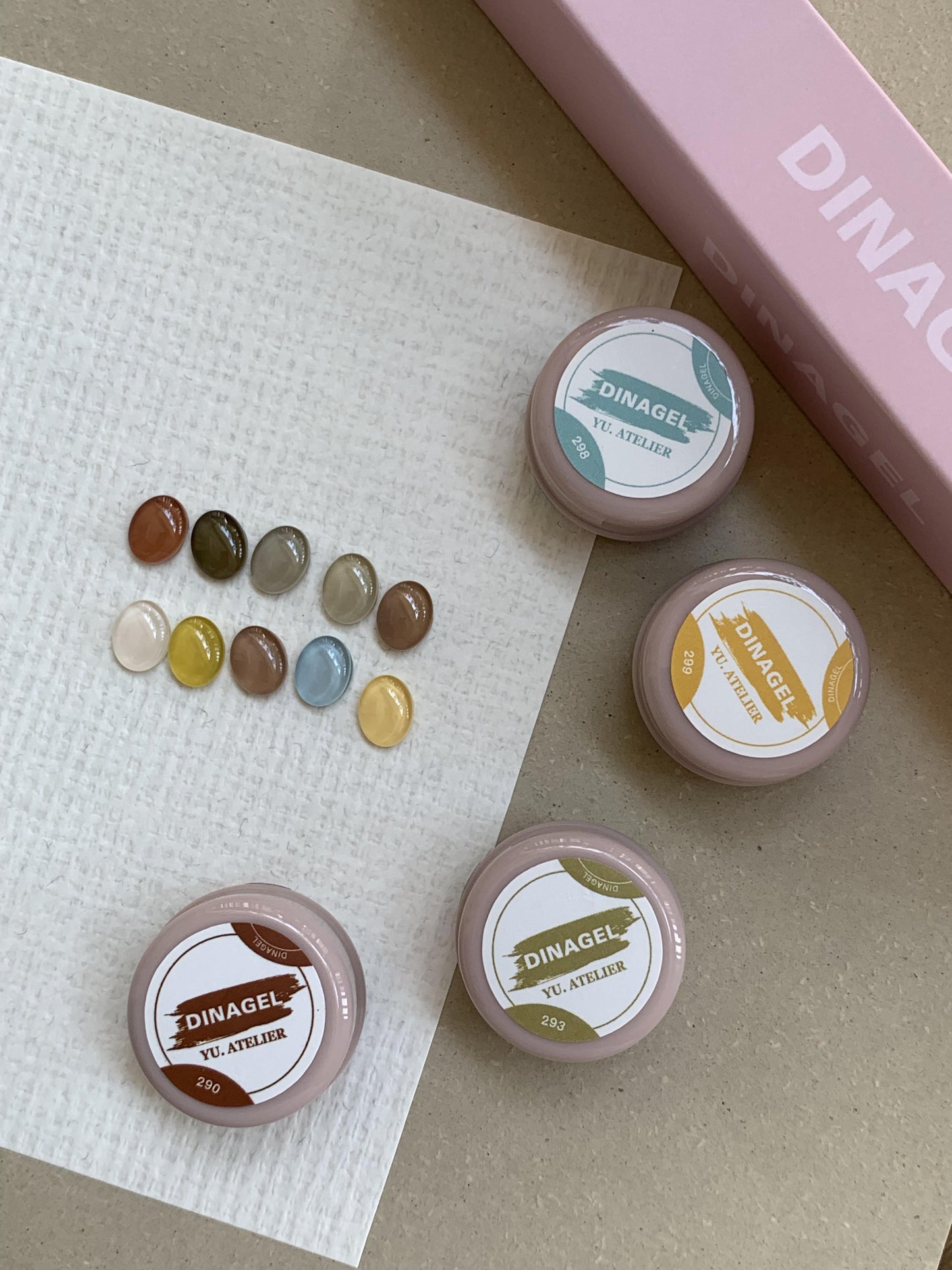 DINAGEL Color Gel【DINAGEL x YU.ATELIER Serise 290-299】3g