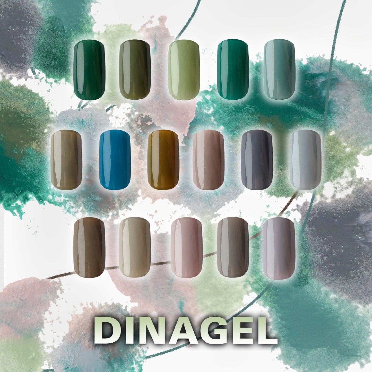 DINAGEL Color Gel【Forest Serise 033-048】3g