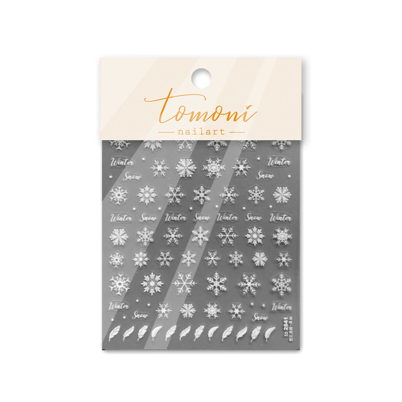 TOMONI White Snowflake