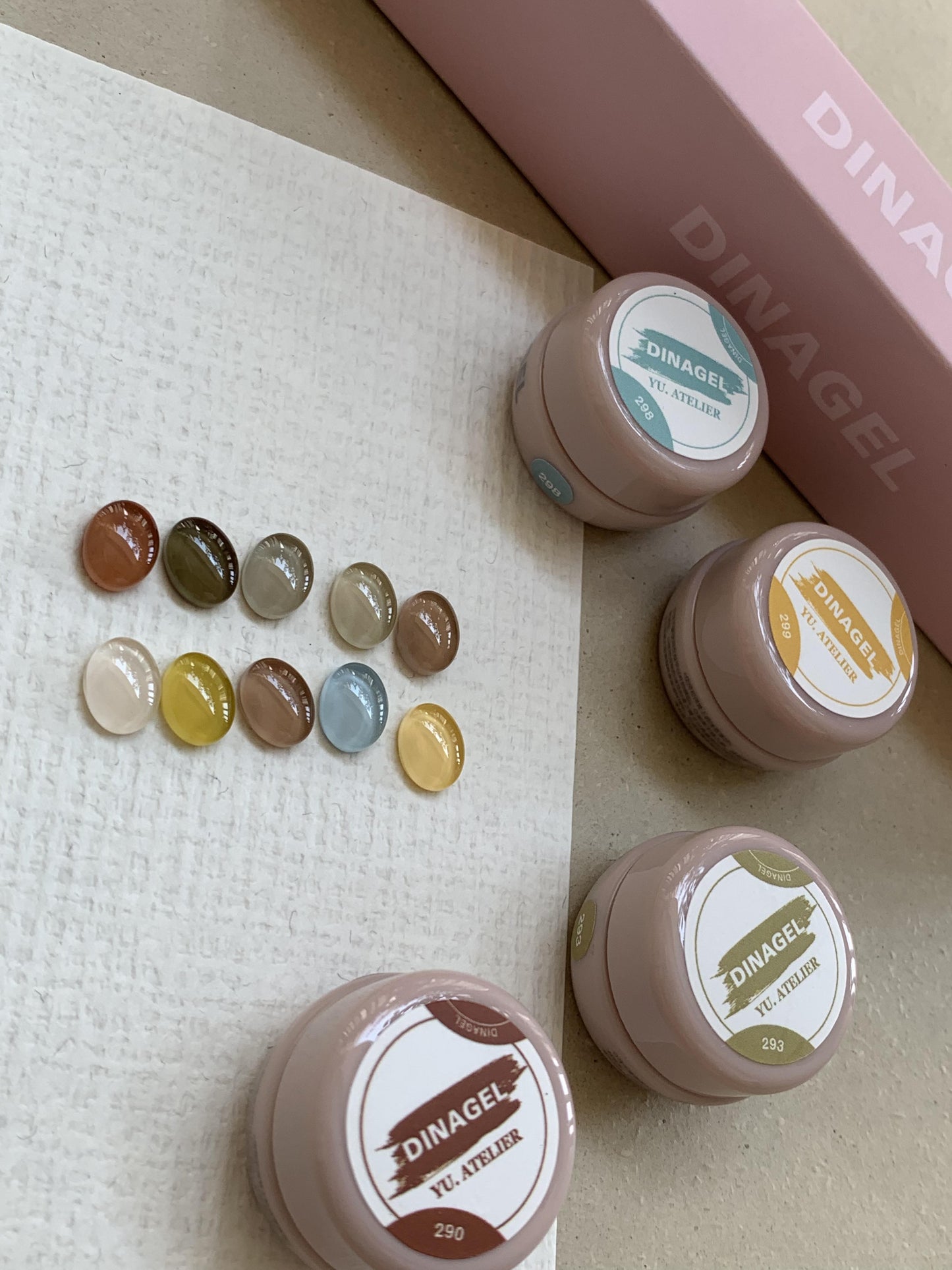 DINAGEL Color Gel【DINAGEL x YU.ATELIER Serise 290-299】3g