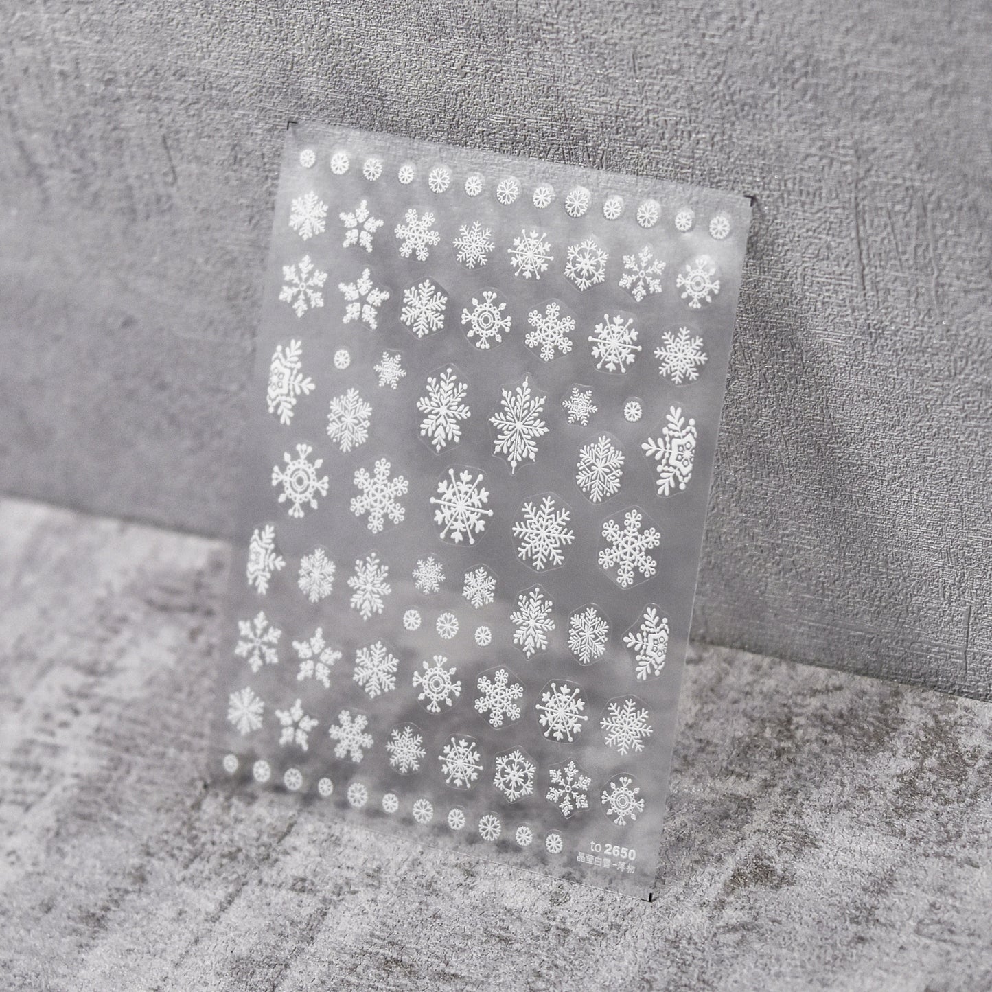 TOMONI White Snowflake