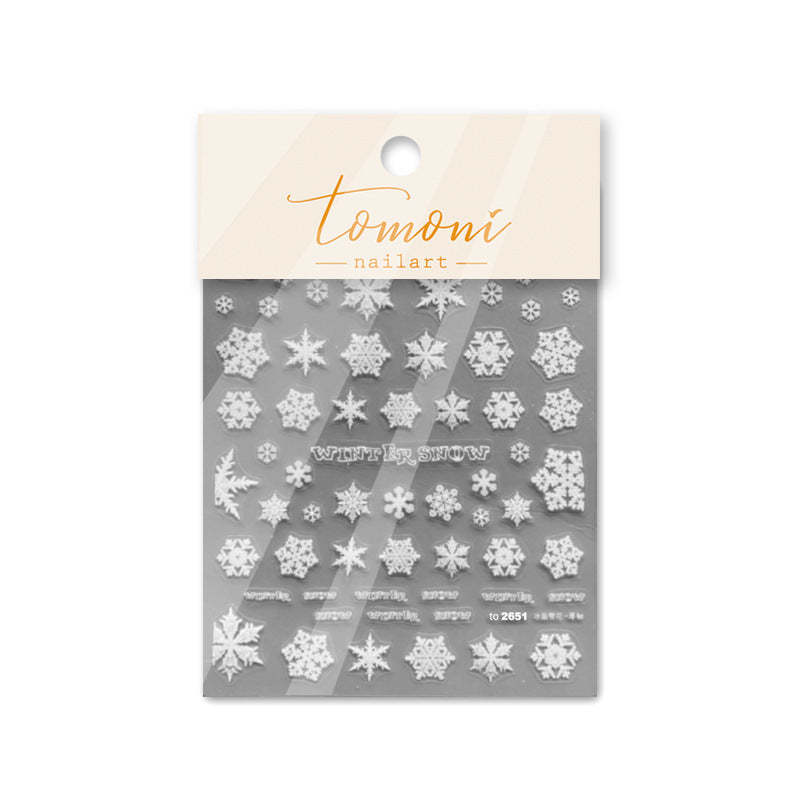 TOMONI White Snowflake