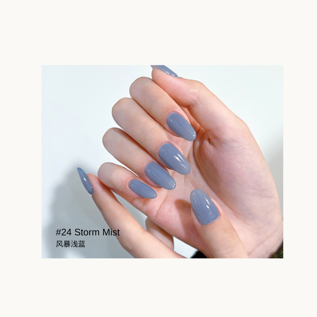 MODING 24 Storm Mist grey-blue smoky sheer gel
