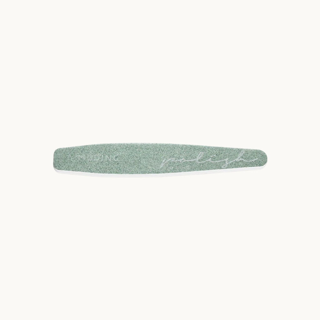 MODING green flexible 180/240 grit nail file for professional manicure shaping