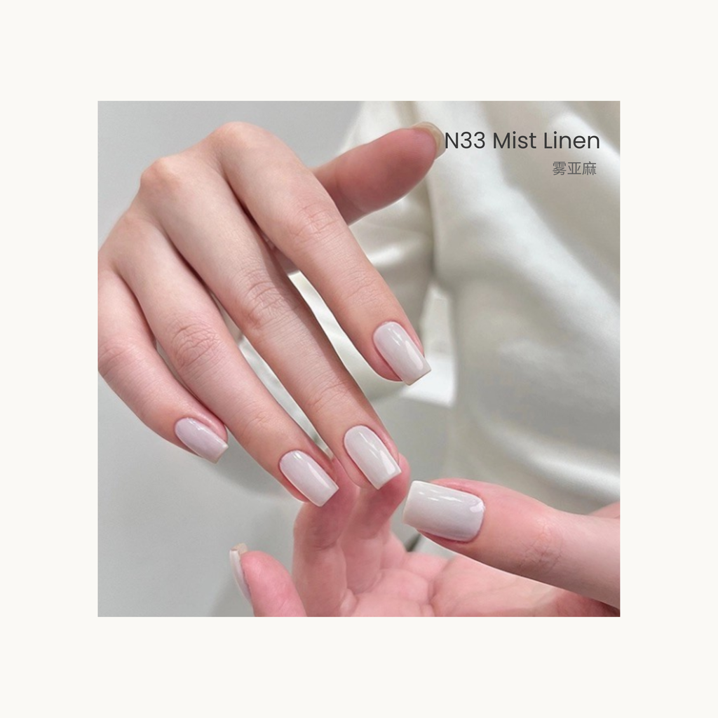 The HEMA-free,TPO-free,and TMPTA-free gel brand Moding South of France Vacation Collection Cool pastel blue and green nail gel shades from Moding French Collection.