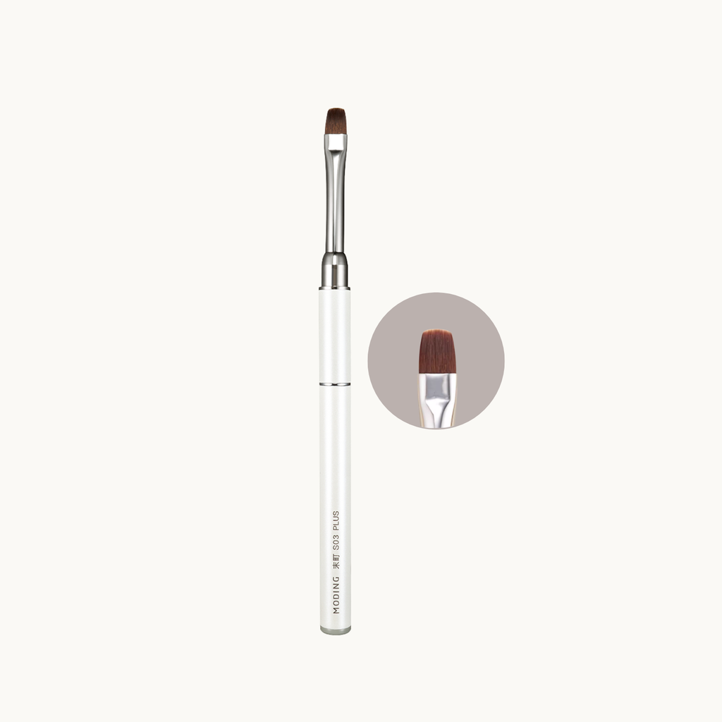 MODING S03 plus squoval nail gel brush for professional gel application