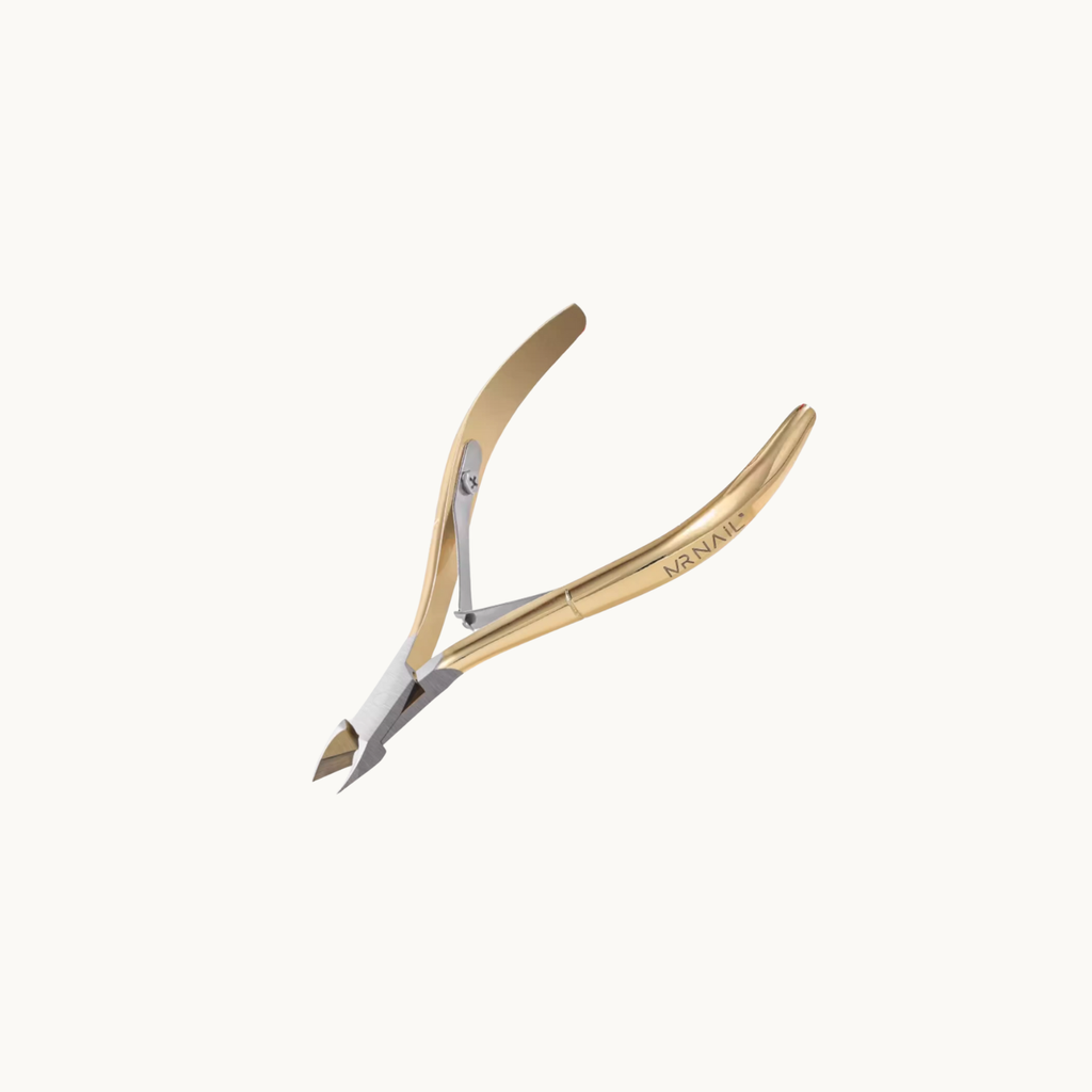 MR NAIL W119 gold cuticle nipper professional nail cuticle remover high-precision jaw