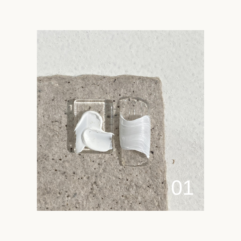 QINGYOU Monet Disc 01 Classic White oil painting texture gel for nail art