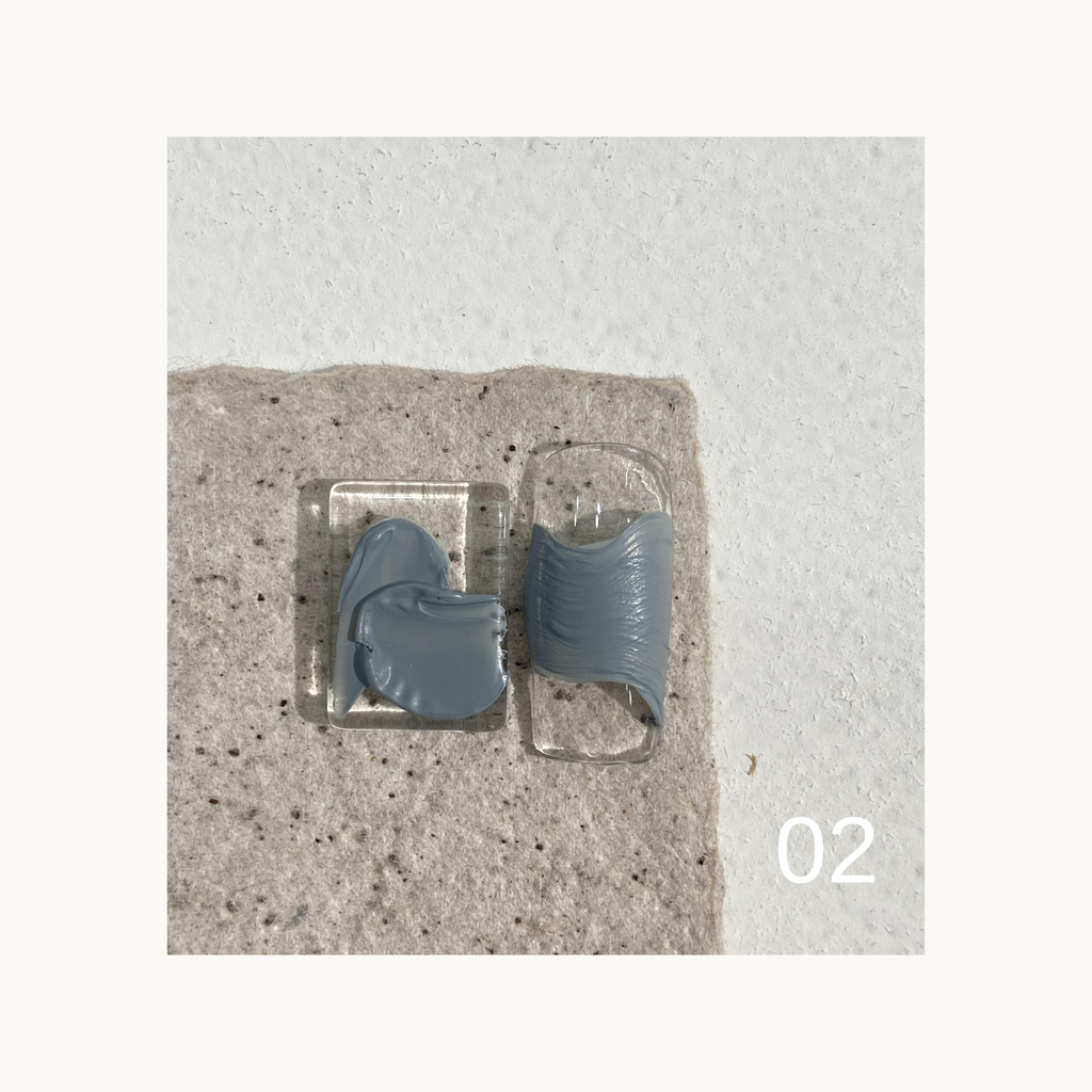 QINGYOU Monet Disc 02 French Grey solid creamy texture gel for 3D nail art