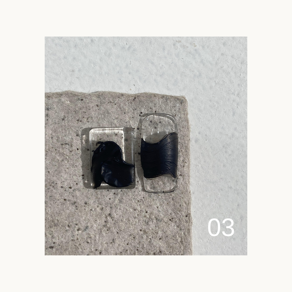 QINGYOU Monet Disc 03 Deep Ink Blue oil-painting gel for textured nail designs