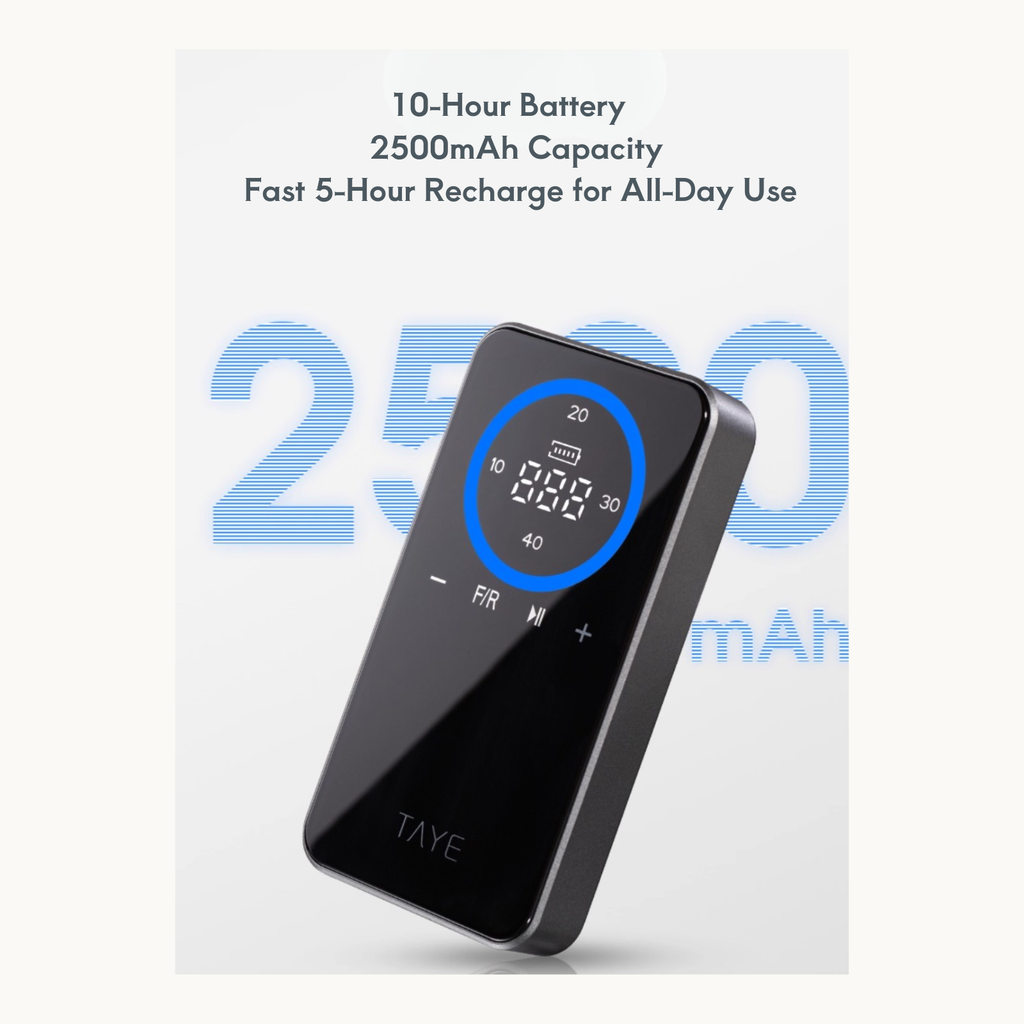 TAYE P225 nail drill featuring 2500mAh battery, 10-hour use time, and fast 5-hour recharge