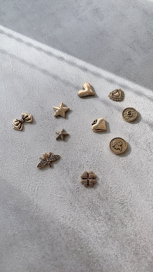 3D Nail Art Resin Classic Metal Collection