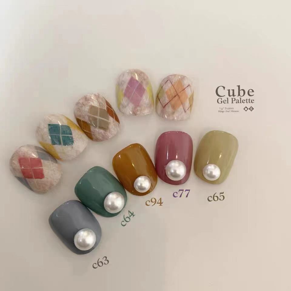 Ringo & Mimosa RM Cube 【Vintage】1g Each with Case – nail formula