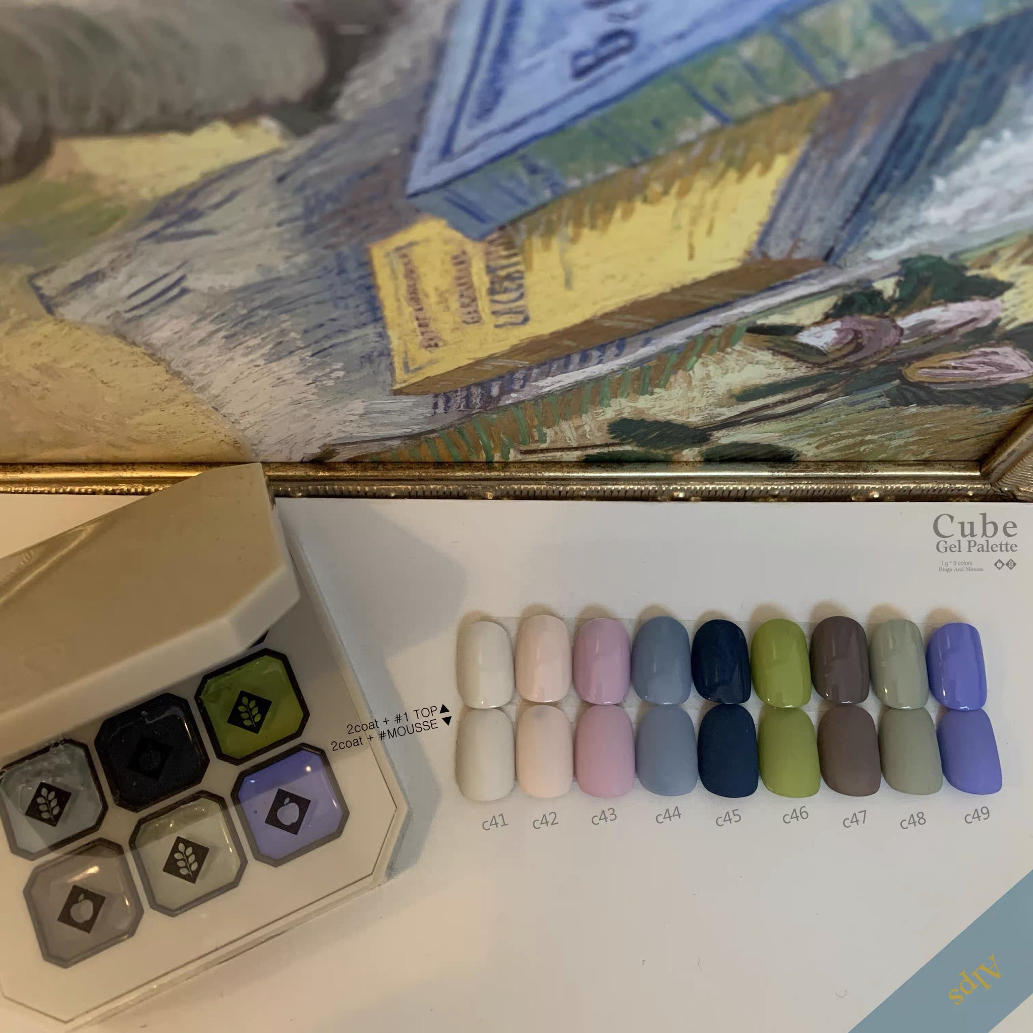 Ringo & Mimosa RM Cube 【Alps】1g Each with Case – nail formula